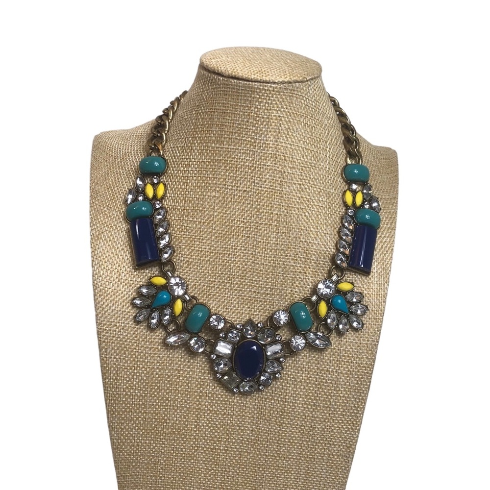 Signed Mark by Avon Bib Necklace Gold-tone Chocker Fashion Jewelry